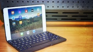 ZAGG folio backlit keyboard amp case for the iPad Mini amp iPad mini wretina review [upl. by Olegnaed]