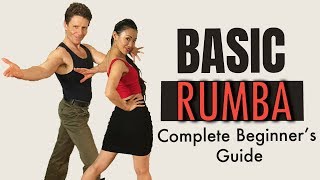 Basic Rumba TOP TEN STEPS amp ROUTINE [upl. by Dougherty465]