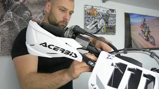 ACERBIS XFACTORY handguards installation guide step by step [upl. by Breeze]