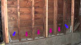 How to Seismic Retrofit a House  Shear Wall Overturning Forces [upl. by Kamal]