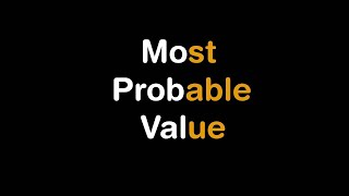 Surveying Most Probable Value [upl. by Irmine]