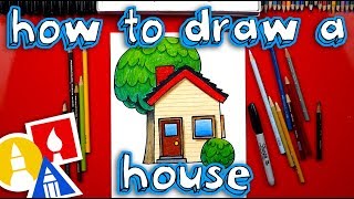 How To Draw A House Emoji 🏡 [upl. by Azial]