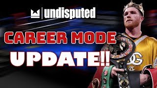 Undisputed Career Mode Update [upl. by See]