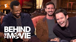 It Chapter Two Cast Loses Their Cool Remembering a quotGraphic Scenequot  Exclusive Interview  Fandango [upl. by Wey]