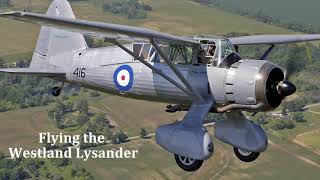 Westland Lysander in Action [upl. by Harriman]