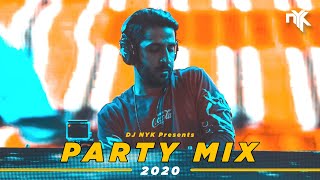 DJ NYK  New Year 2020 Party Mix  Yearmix  Non Stop Bollywood Punjabi English Remix Songs [upl. by Aihtnyc]