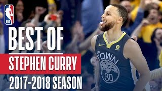 Stephen Currys Best Plays of the 20172018 NBA Season [upl. by Ahsetra]