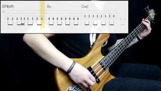 The Cranberries  Zombie Bass Cover Play Along Tabs In Video [upl. by Towrey]