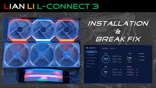 Lian Li  LConnect 3 Installation [upl. by Aicats717]