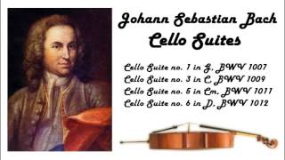 Johann Sebastian Bach  Cello suites in 432 Hz great for reading or studying [upl. by Morgana]