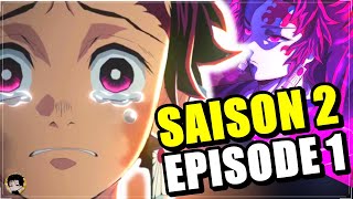 TRISTE NOUVELLE POUR KIMETSU NO YAIBA SAISON 2 LA DATE DE SORTIE DE DEMON SLAYER S2 EPISODE 1 [upl. by Nnyloj]