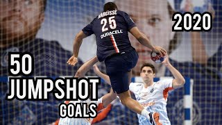 50 Beautiful JumpShot Goals ● Handball ● 2020 [upl. by Rossie]