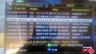 Biss Key  How To Add biss key in Receiver Satellite 2023 [upl. by Acinehs]