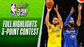 MtnDew3PT​ Contest Full Highlights  2021 NBAAllStar [upl. by Berkman]