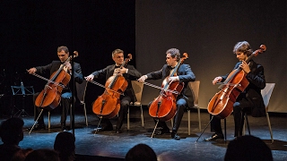 Prague Cello Quartet ve Studiu live [upl. by Tannie]