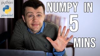 Learn NUMPY in 5 minutes  BEST Python Library [upl. by Hoon]