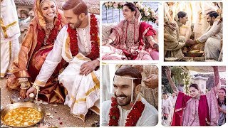 Deepika Padukone amp Ranveer Singhs AMAZING Bhangra Dance With Kapil Sharma At His WEDDING Reception [upl. by Walt354]