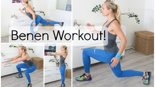 10 min Mooie Benen en Billen Thuis Workout [upl. by Roach]