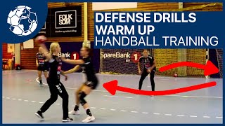 7 Defense Exercises for Handball Training  Flint Pejovic  Handball inspires [upl. by Ioyal843]