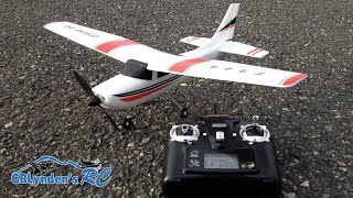 WLToys Cessna 182 RC Plane Unboxing Build Review and Maiden Flight [upl. by Ahsein]