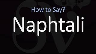 How to Pronounce Naphtali CORRECTLY [upl. by Schiff]