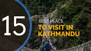 15 best place to visit in kathmandu  things to do in nepal  4k [upl. by Seward]