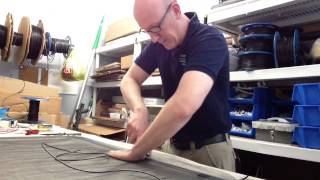 Window Screen Repair Instruction [upl. by Basile]