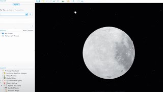 Moon in Google Earth [upl. by Hedy811]