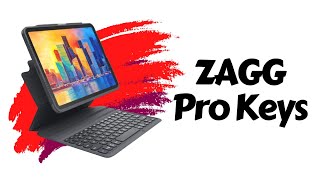 ZAGG Pro Keys Detachable Case and Wireless Keyboard for Apple iPad Air 10 9 [upl. by Crandell]