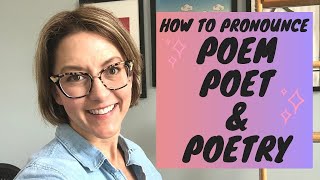 Learn to Pronounce POEM POET POETRY  American English Pronunciation Lesson learnenglish [upl. by Nnayrb582]